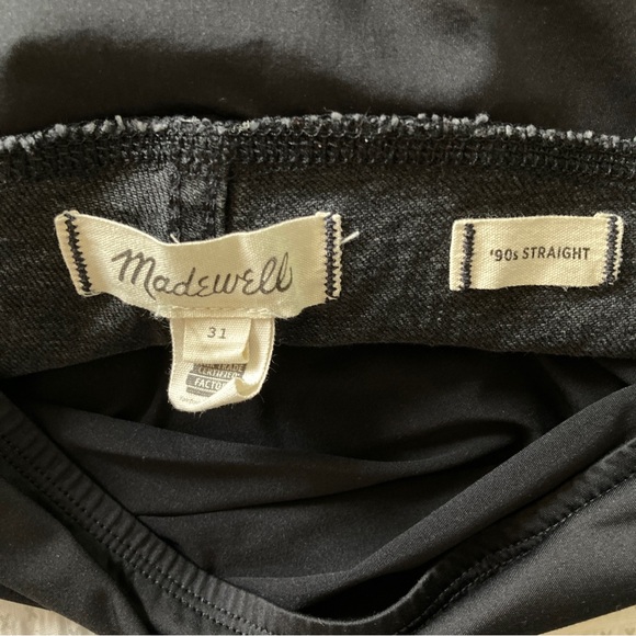 MADEWELL Maternity 90s Straight Jeans - 31" - Picture 5 of 6